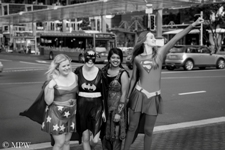 Uni students dress up costumes for O Week, Auckland